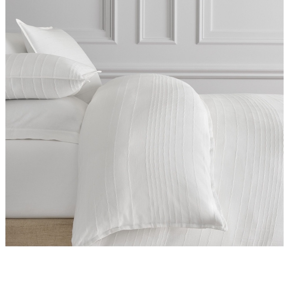 West Elm Twin/ Twin XL Reese Linen Cotton Duvet Cover